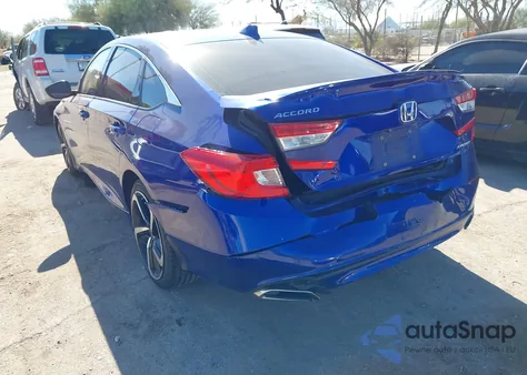 2020 Honda Accord Sport z USA, uszkodzony, nr VIN 1HGCV1F38LA101468
